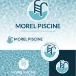 Morel piscine - cfeation logo - creation site internet - charte graphique