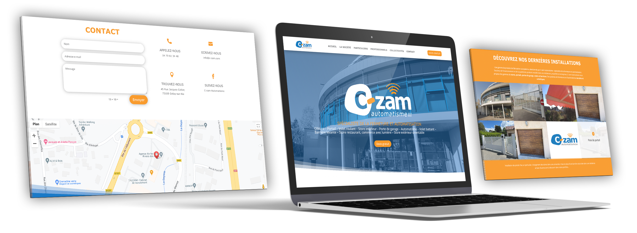 c-zam - creation de site internet refonte et maintenance SEO