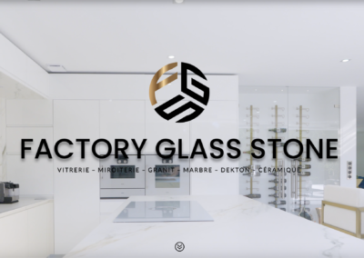 Factory glass stone