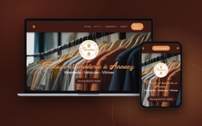 Site web pour un atelier de flocage à Annecy : le cas Decoline