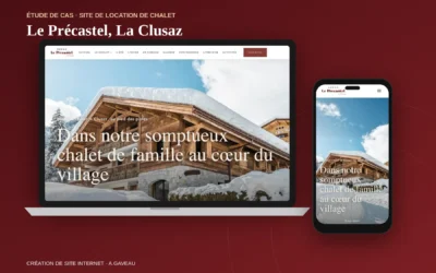 Le Précastel : un site immersif pour un chalet de luxe à La Clusaz