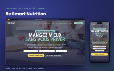 Be Smart Nutrition : un site de diététicienne à Grésy-sur-Aix qui donne envie de prendre rendez-vous